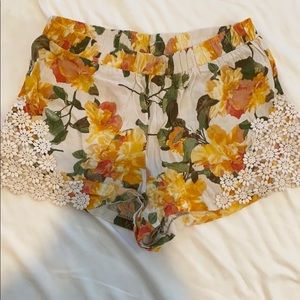 Floral shorts